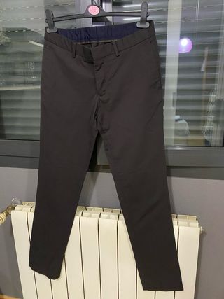 Pantalón Traje Marrón
