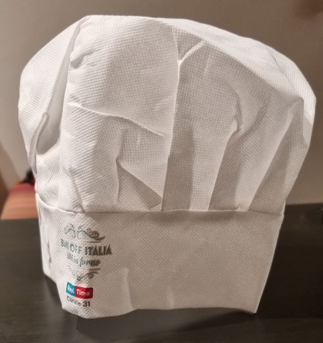 Cappello da chef di Bake off Italia