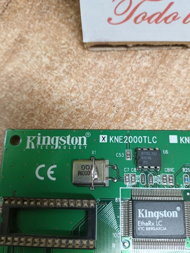 Ethernet ISA de 16 bits Kingston KNE2000TLC