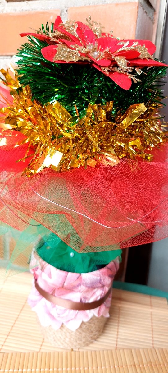 Maceta decorativa de Navidad
