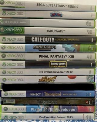 Juegos Xbox 360 LOTE COMPLETO REBAJADO