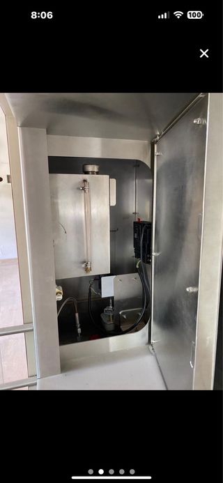 Chimenea bioetanol automatica