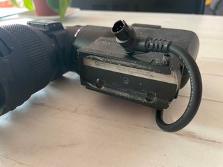 Visor JVC camara profesional