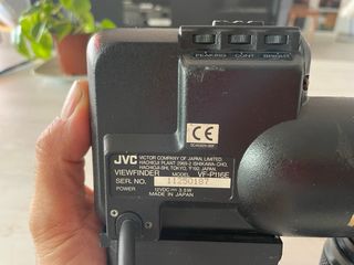 Visor JVC camara profesional