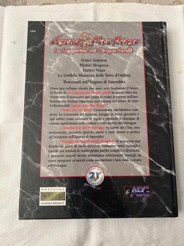 La Leggenda dei Cinque Anelli