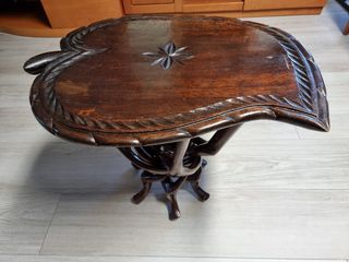 Mesa de centro plegable artesanía