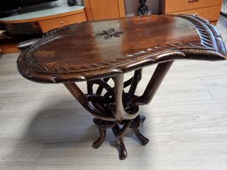 Mesa de centro plegable artesanía