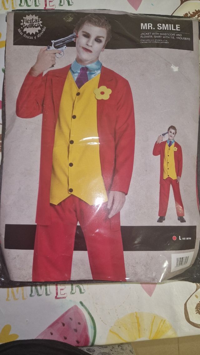 Disfraz Jocker. Talla L