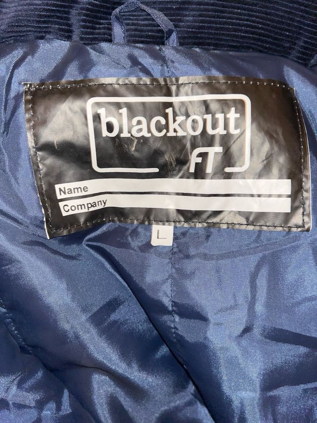 Gilet smanicato da uomo Blackout FT