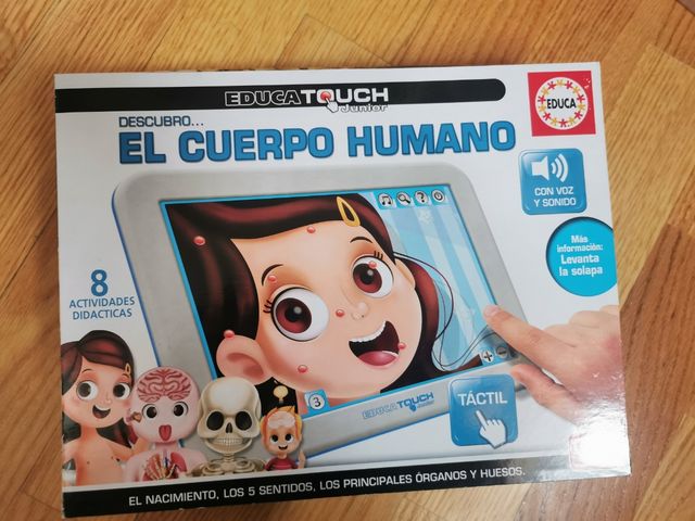 Juego electrónico El cuerpo humano-Educa