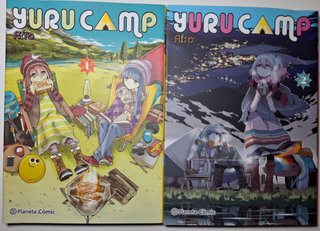 Yuru Camp tomos 1 y 2