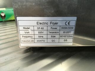 FREIDORA ELÉCTRICA 6+6 DE SOBREMESA NUEVA DF82