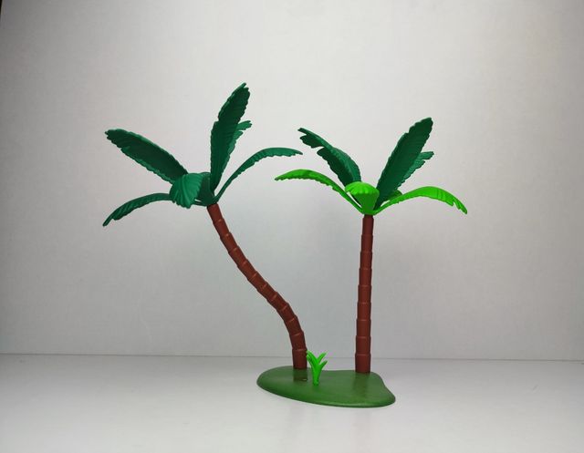 Lote de 2 palmeras de Playmobil