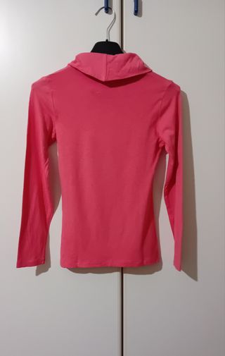 Maglia con fiocco in raso