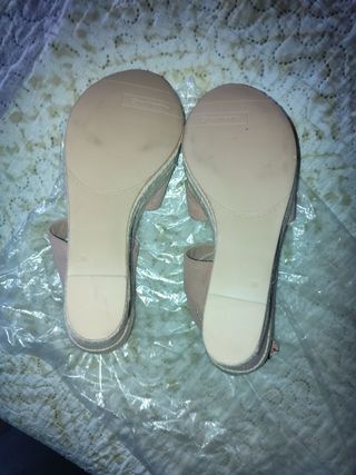 Sandalias de esparto Stradivarius 38