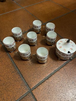 Tazzine bavaria con zuccheriera