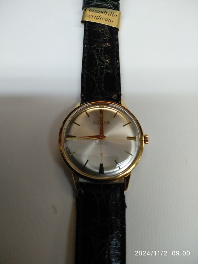 Orologio in oro meccanico