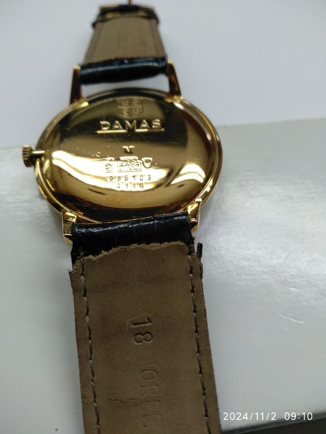 Orologio in oro meccanico