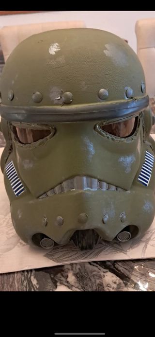 Casco Stormtrooper 1:1 custom O.D Star Wars 