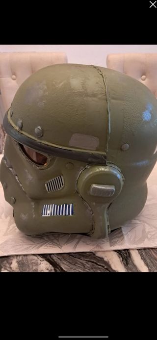 Casco Stormtrooper 1:1 custom O.D Star Wars 