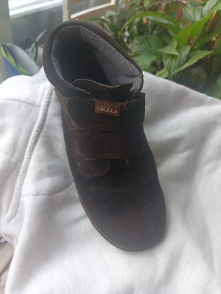 Botines de piel niño Velilla