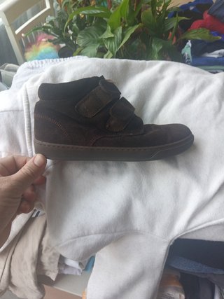 Botines de piel niño Velilla