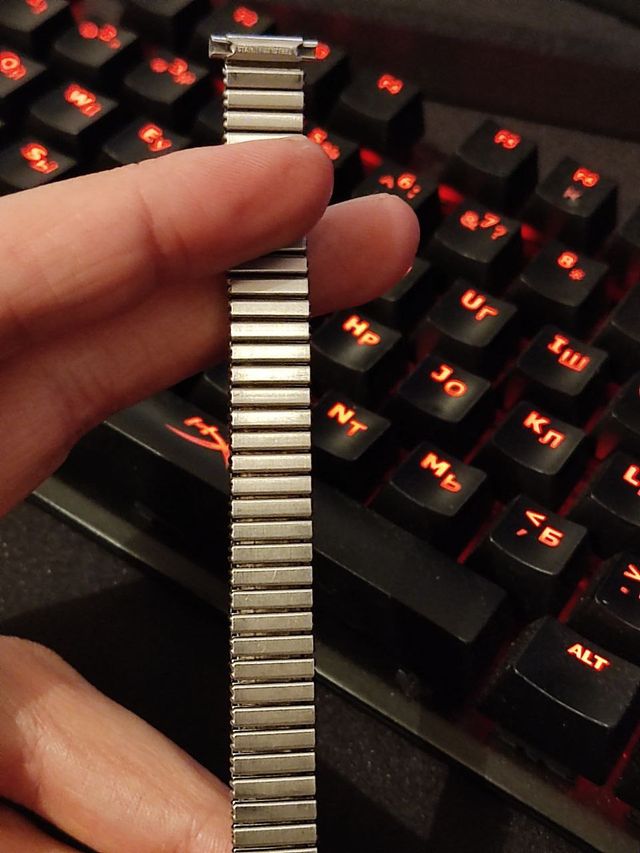 Cinturino elastico per orologio  Stainless Steel