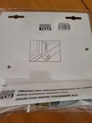 Cerradura seguridad ventanas correderas