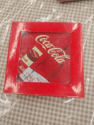 Porta CD Coca cola