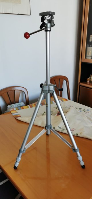 TREPPIEDE in alluminio con attacco girevole