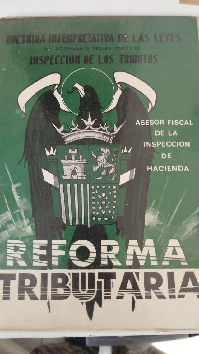Libro reforma tributaria franquista