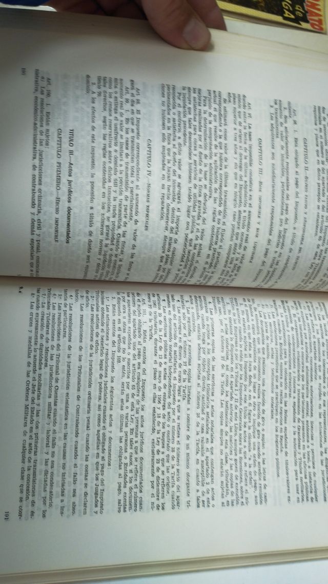 Libro reforma tributaria franquista