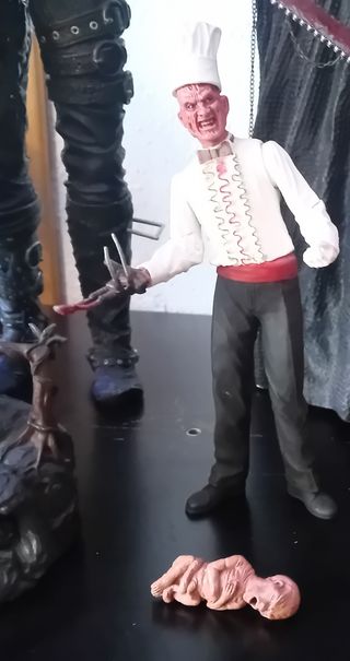 FIGURA ACCION TERROR NECA   FREDDY JOKER TEXAS