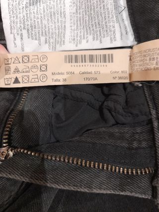 Vaquero skinny gris Massimo Dutti