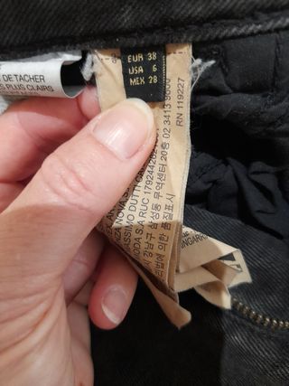 Vaquero skinny gris Massimo Dutti