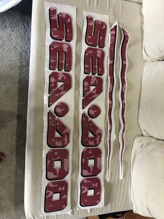 Pegatinas vinilos Sea Doo originales