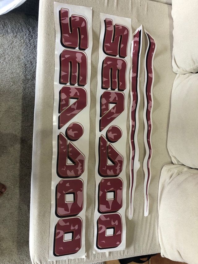 Pegatinas vinilos Sea Doo originales