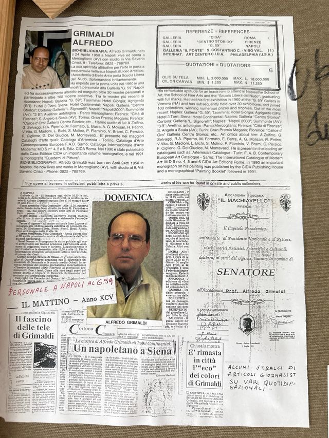 Bellissimo quadro di A. Grimaldi