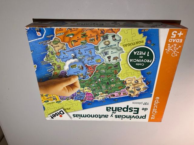 puzzle provincias de España