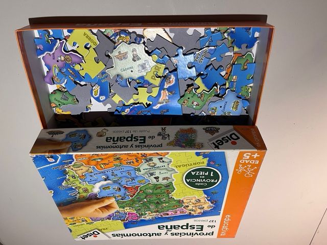puzzle provincias de España