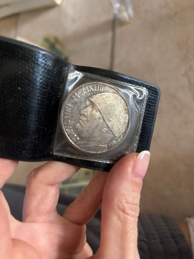 Moneta 20 lire mussolini