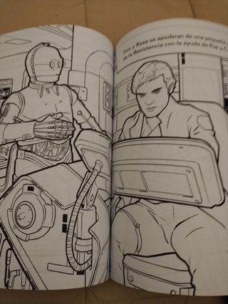 Star Wars. Los últimos Jedi. Libro para colorear