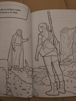 Star Wars. Los últimos Jedi. Libro para colorear