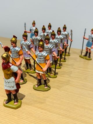 Composición de legión romana, Belen y pesebre