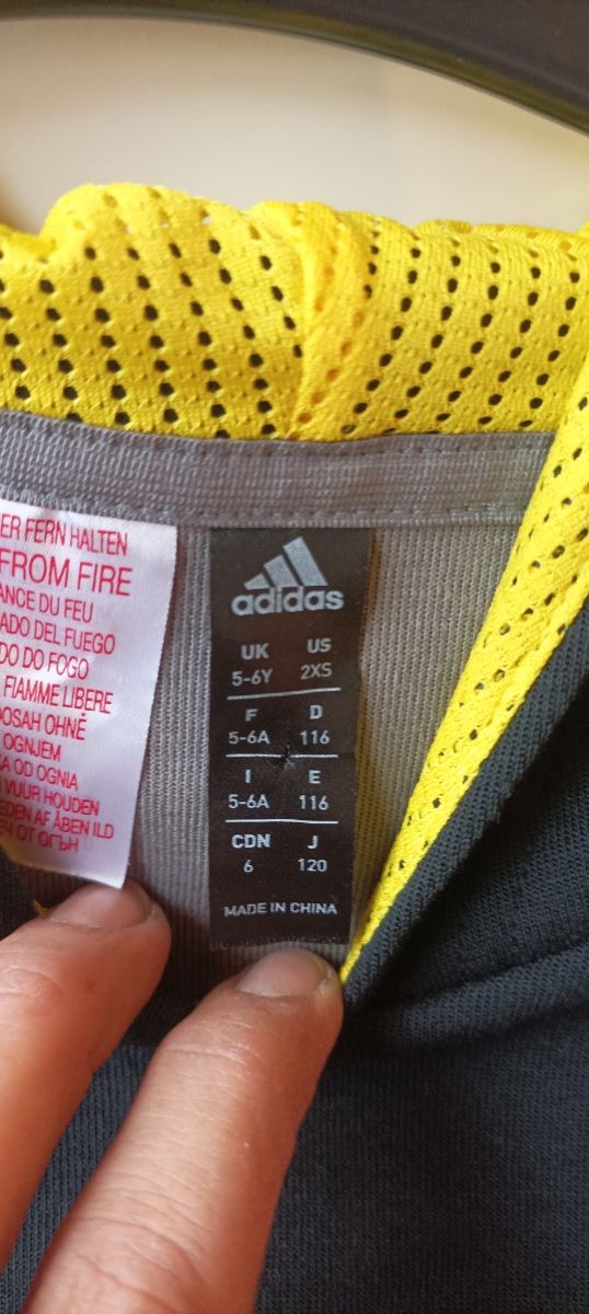 T 5-6 años Sudadera Adidas Lego