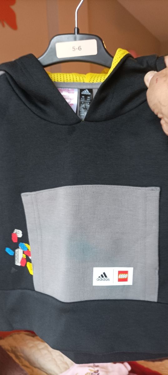 T 5-6 años Sudadera Adidas Lego