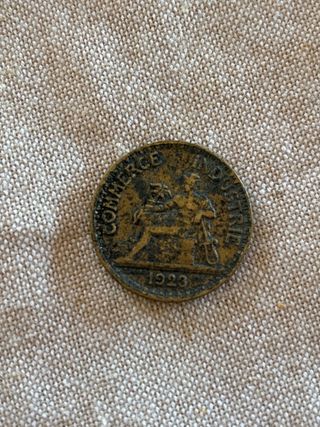 Due franchi in bronzo