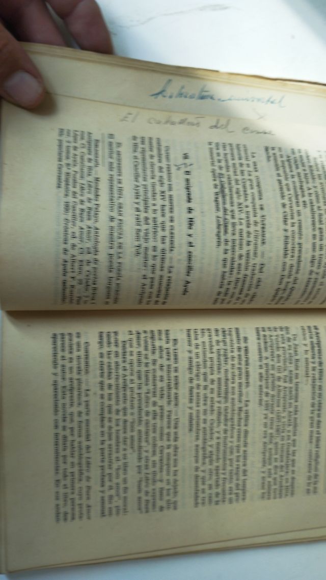 Historia de la literatura española