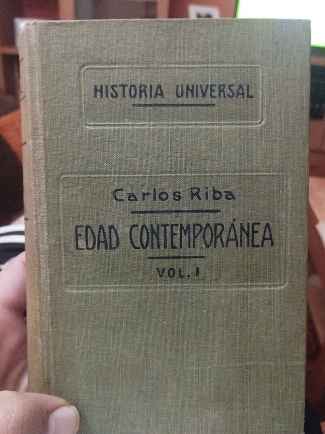 Historia de la Edad contemporánea 1929