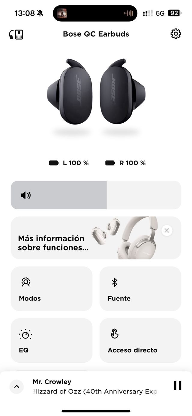 Cuffie auricolari BOSE QC